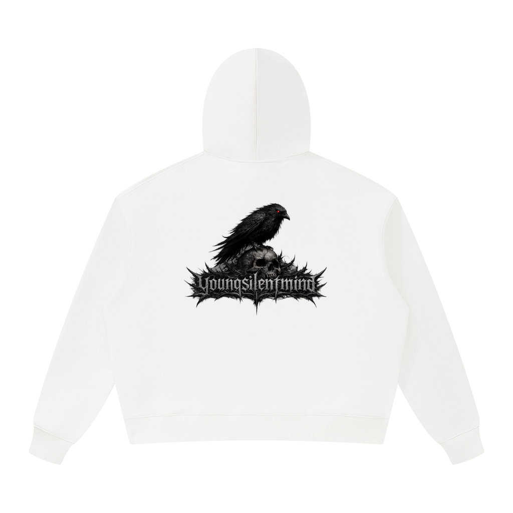 EXCLUSIVE RED EYE WHITE HOODIE