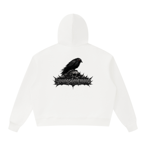 EXCLUSIVE RED EYE WHITE HOODIE