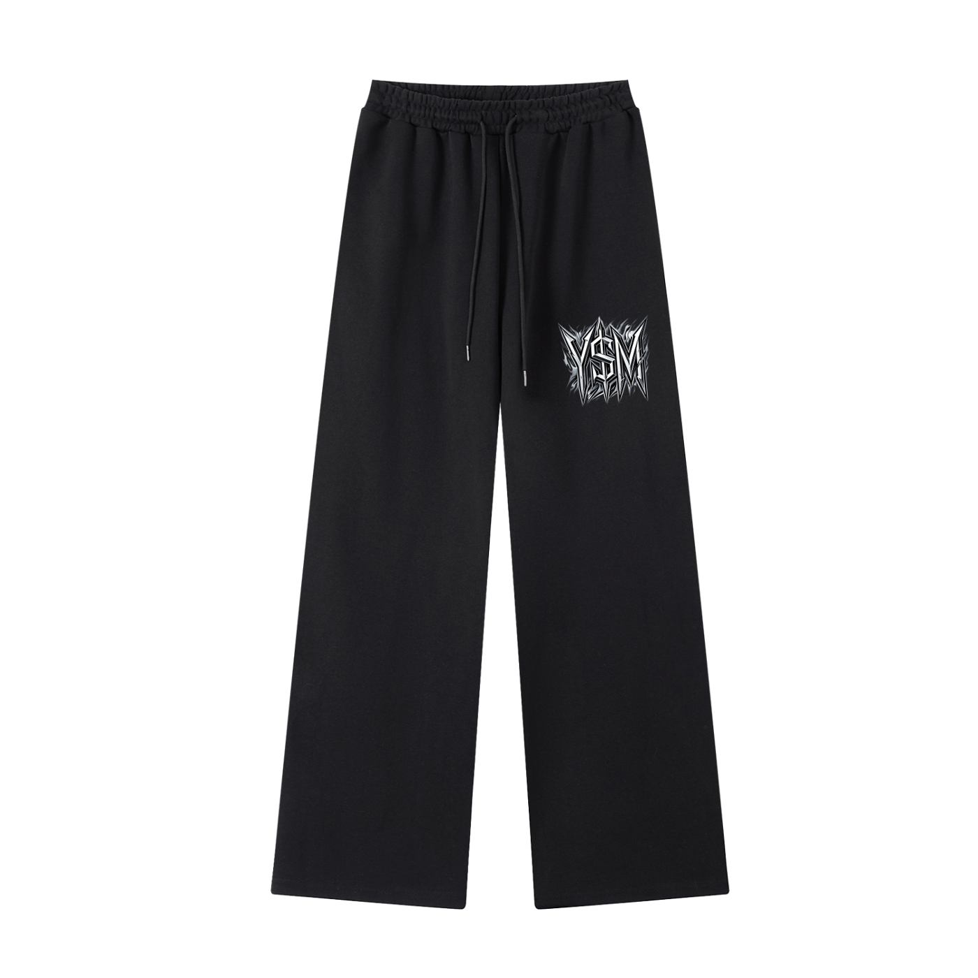 WOMENS BLACK CHROME SWEATPANTS