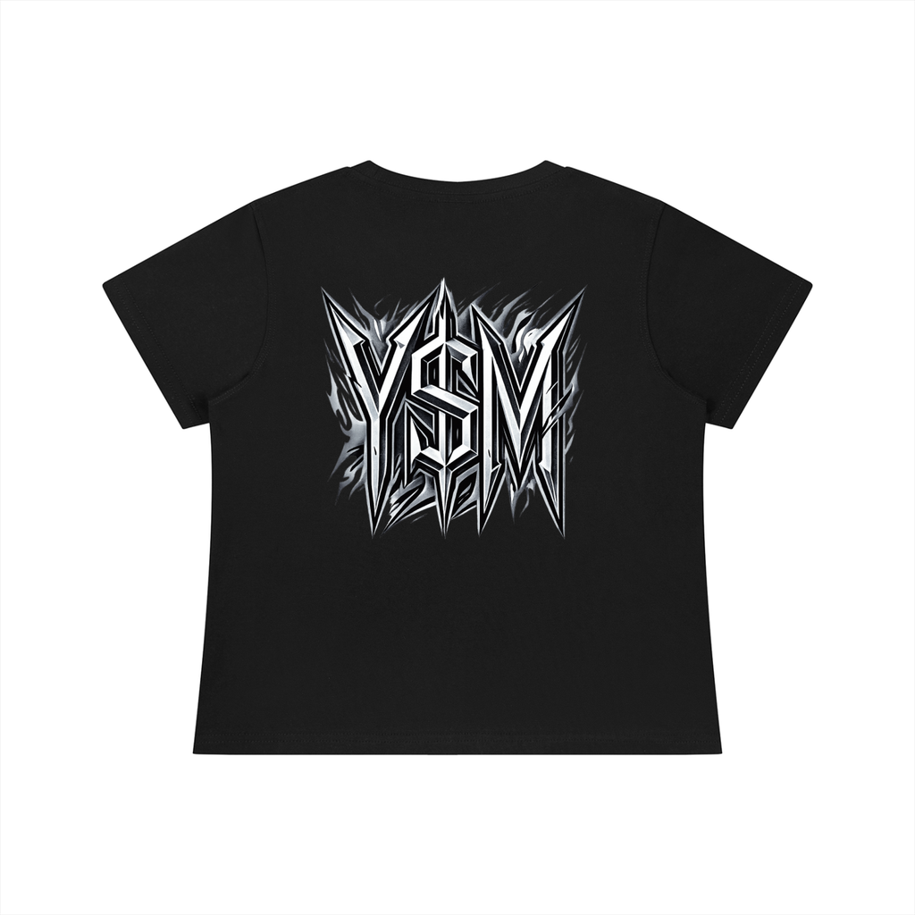 WOMENS BLACK CHROME T-SHIRT